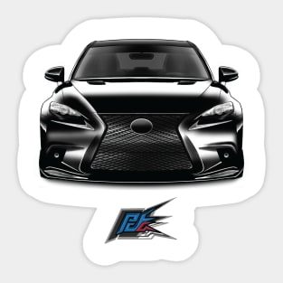 lexus is350 black Sticker